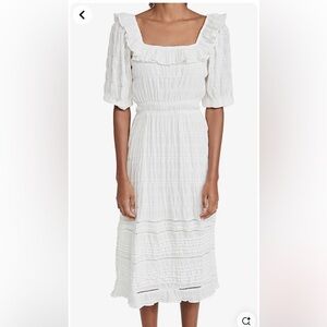 SHOPBOP ✨ En Saison- White Tiered Puff Sleeve Sundress
